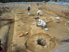 埋蔵文化財の調査