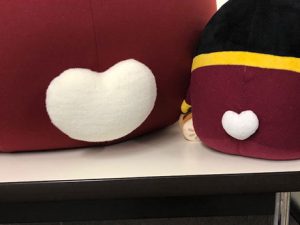 松茂係長の後ろ姿