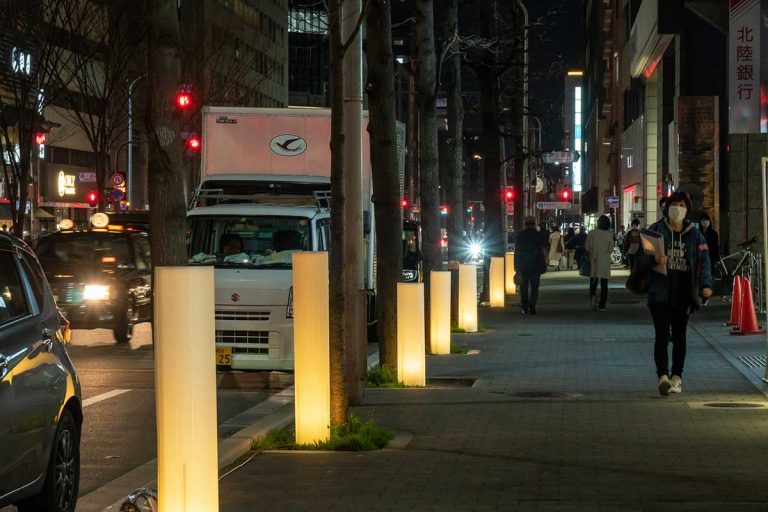 烏丸通にて夜間照明検討の第一歩が踏み出されました～烏丸通あかりLAB～