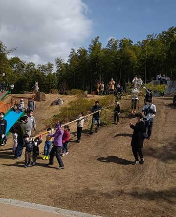 タケノコプレイパーク～一年目の業務をつなぐ仕事