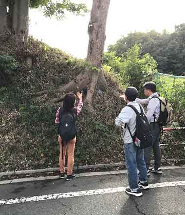 板橋区赤塚四・五丁目地区で、景観の魅力を体感する「まちあるき」を行いました