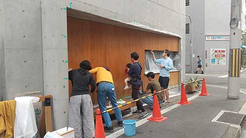 建築を手入れしながら愛でる