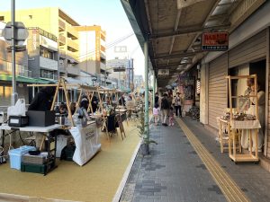 社会実験実施の様子